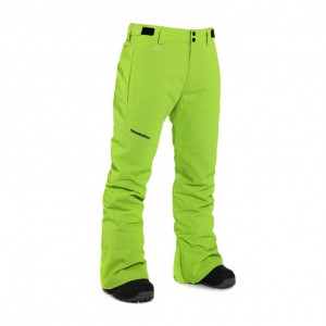 HORSEFEATHERS SPIRE PANTS - LIME GREEN