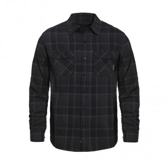 HORSEFEATHERS DOUGH INSULATED SHIRT - CAMICIA IN TESSUTO TECNICO - ANTHRACITE