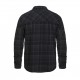 HORSEFEATHERS DOUGH INSULATED SHIRT - CAMICIA IN TESSUTO TECNICO - ANTHRACITE