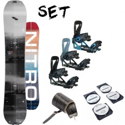 NITRO SET NITRO TEAM SPLIT + ATTACCHI SPARK ARC ST + PUCKS SPARK + PELLI PRETAGLIATE KOHLA