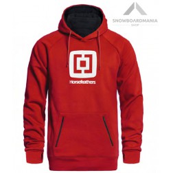 HORSEFEATHERS SHERMAN SWEATSHIRT RED - FELPA